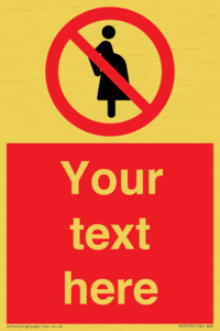 Custom prohibition not for pregnant women